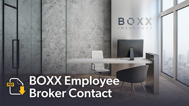 BOXX Employee Broker Contact