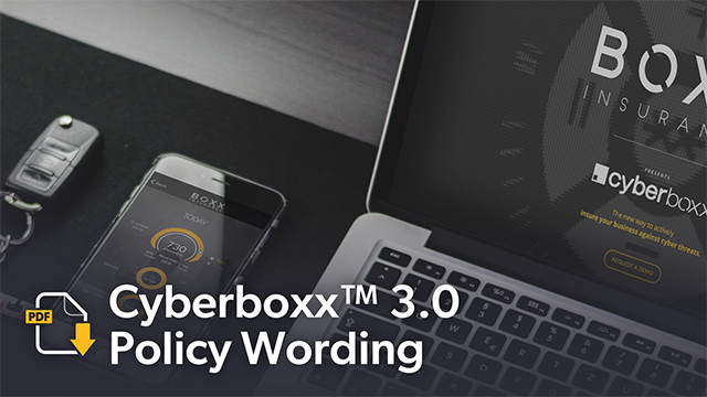 Cyberboxx 3.0 Policy Wording